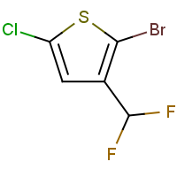 CAS:2090725-83-8 | PC520258 | 2-Bromo-5-chloro-3-(difluoromethyl)thiophene