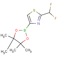 CAS: 2710297-90-6 | PC520262 | 2-(Difluoromethyl)-4-(4,4,5,5-tetramethyl-1,3,2-dioxaborolan-2-yl)thiazole