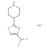 CAS: | PC520269 | 4-(Difluoromethyl)-2-(4-piperidyl)thiazole hydrochloride