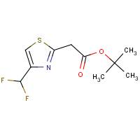 CAS: | PC520271 | tert-Butyl 2-[4-(difluoromethyl)thiazol-2-yl]acetate