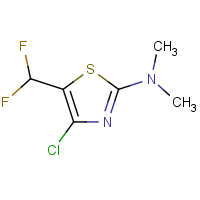 CAS: | PC520274 | 4-Chloro-5-(difluoromethyl)-N,N-dimethyl-thiazol-2-amine