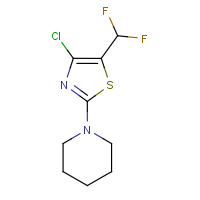 CAS: | PC520276 | 4-Chloro-5-(difluoromethyl)-2-(1-piperidyl)thiazole