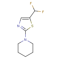 CAS: | PC520281 | 5-(Difluoromethyl)-2-(1-piperidyl)thiazole