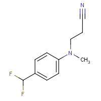CAS:  | PC520290 | 3-[4-(Difluoromethyl)-N-methyl-anilino]propanenitrile