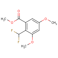 CAS: 2149590-59-8 | PC520295 | Methyl 2-(difluoromethyl)-3,5-dimethoxy-benzoate