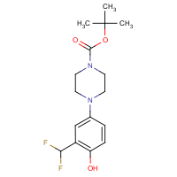 CAS: | PC520297 | tert-Butyl 4-[3-(difluoromethyl)-4-hydroxy-phenyl]piperazine-1-carboxylate