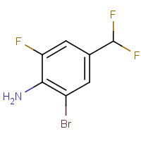 CAS: 2092183-04-3 | PC520298 | 2-Bromo-4-(difluoromethyl)-6-fluoro-aniline