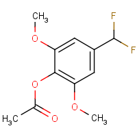 CAS: 2149601-09-0 | PC520302 | [4-(Difluoromethyl)-2,6-dimethoxy-phenyl] acetate