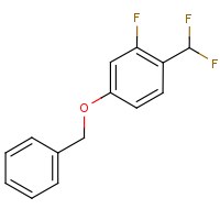 CAS:2149601-32-9 | PC520324 | 4-benzyloxy-1-(difluoromethyl)-2-fluoro-benzene