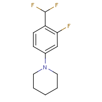 CAS: | PC520325 | 1-[4-(Difluoromethyl)-3-fluoro-phenyl]piperidine