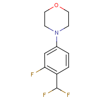CAS: | PC520330 | 4-[4-(Difluoromethyl)-3-fluoro-phenyl]morpholine