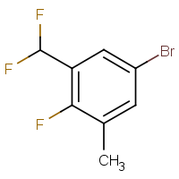 CAS: 2092765-80-3 | PC520338 | 5-Bromo-1-(difluoromethyl)-2-fluoro-3-methyl-benzene