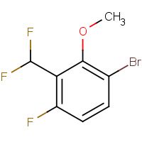 CAS: 2091158-36-8 | PC520343 | 1-Bromo-3-(difluoromethyl)-4-fluoro-2-methoxy-benzene