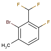 CAS:2092075-75-5 | PC520348 | 3-Bromo-2-(difluoromethyl)-1-fluoro-4-methyl-benzene