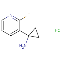 CAS: 2149598-00-3 | PC520354 | 1-(2-Fluoro-3-pyridyl)cyclopropanamine hydrochloride