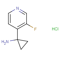 CAS:2149601-90-9 | PC520358 | 1-(3-Fluoro-4-pyridyl)cyclopropanamine hydrochloride