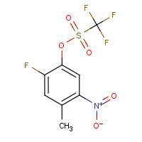 CAS: 1980076-30-9 | PC52036 | 2-Fluoro-4-methyl-5-nitrophenyl trifluoromethanesulphonate