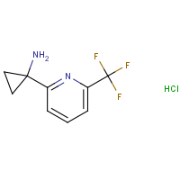 CAS:1384265-58-0 | PC520360 | 1-[6-(Trifluoromethyl)-2-pyridyl]cyclopropanamine hydrochloride