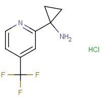 CAS:1384264-67-8 | PC520362 | 1-[4-(Trifluoromethyl)-2-pyridyl]cyclopropanamine hydrochloride