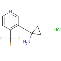 CAS:2149601-91-0 | PC520364 | 1-[4-(Trifluoromethyl)-3-pyridyl]cyclopropanamine hydrochloride