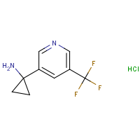 CAS:2149601-57-8 | PC520365 | 1-[5-(Trifluoromethyl)-3-pyridyl]cyclopropanamine hydrochloride