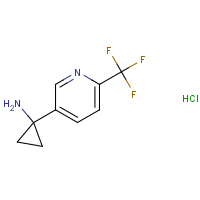 CAS:2149589-66-0 | PC520366 | 1-[6-(Trifluoromethyl)-3-pyridyl]cyclopropanamine hydrochloride