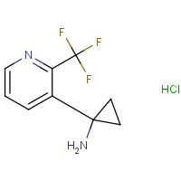 CAS:2149601-93-2 | PC520367 | 1-[2-(Trifluoromethyl)-3-pyridyl]cyclopropanamine hydrochloride