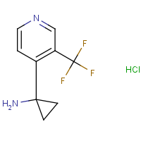 CAS: 2149598-04-7 | PC520368 | 1-[3-(Trifluoromethyl)-4-pyridyl]cyclopropanamine hydrochloride