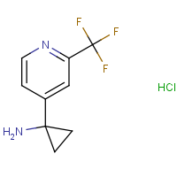 CAS: 2149589-68-2 | PC520369 | 1-[2-(Trifluoromethyl)-4-pyridyl]cyclopropanamine hydrochloride