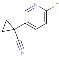 CAS: 1427011-98-0 | PC520371 | 1-(6-Fluoro-3-pyridyl)cyclopropanecarbonitrile
