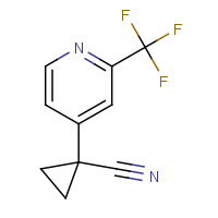CAS: 1427024-70-1 | PC520372 | 1-[2-(Trifluoromethyl)-4-pyridyl]cyclopropanecarbonitrile