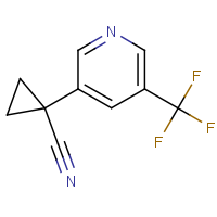 CAS: 1427010-36-3 | PC520375 | 1-[5-(Trifluoromethyl)-3-pyridyl]cyclopropanecarbonitrile