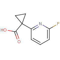 CAS: 1427011-62-8 | PC520380 | 1-(6-Fluoro-2-pyridyl)cyclopropanecarboxylic acid