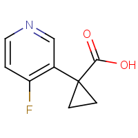 CAS:1427011-71-9 | PC520381 | 1-(4-Fluoro-3-pyridyl)cyclopropanecarboxylic acid
