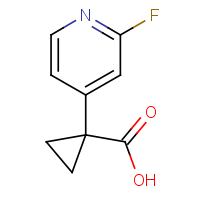 CAS: 1427021-97-3 | PC520384 | 1-(2-Fluoro-4-pyridyl)cyclopropanecarboxylic acid