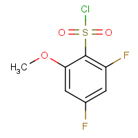 CAS: 1162257-25-1 | PC52040 | 2,4-Difluoro-6-methoxybenzenesulphonyl chloride