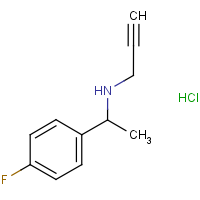 CAS:2379918-45-1 | PC520400 | N-[1-(4-Fluorophenyl)ethyl]prop-2-yn-1-amine hydrochloride