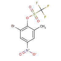CAS: 1403666-47-6 | PC52045 | 2-Bromo-6-methyl-4-nitrophenyl trifluoromethanesulphonate