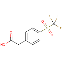 CAS: 1099597-82-6 | PC520538 | 4-(Trifluoromethylsulfony)phenylacetic acid