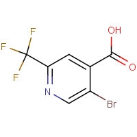CAS: 749875-16-9 | PC520588 | 5-Bromo-2-(trifluoromethyl)pyridine-4-carboxylic acid