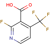 CAS: 1040681-74-0 | PC520599 | 2-Fluoro-4-(trifluoromethyl)pyridine-3-carboxylic acid