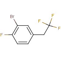 CAS: 1099598-18-1 | PC520645 | 2-Bromo-1-fluoro-4-(2,2,2-trifluoroethyl)benzene