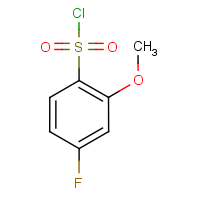 CAS:1214377-19-1 | PC52070 | 4-Fluoro-2-methoxybenzenesulphonyl chloride