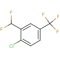 CAS:1214383-34-2 | PC520708 | 1-Chloro-2-(difluoromethyl)-4-(trifluoromethyl)benzene