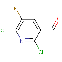 CAS:1260758-33-5 | PC520715 | 2,6-Dichloro-5-fluoro-3-pyridinecarboxaldehyde