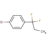 CAS: 162783-79-1 | PC520724 | 1-Bromo-4-(1,1-difluoropropyl)benzene