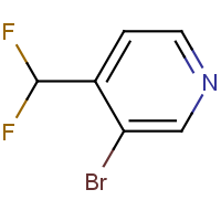 CAS:114468-05-2 | PC520738 | 3-Bromo-4-(difluoromethyl)pyridine