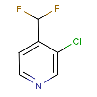 CAS:1374659-44-5 | PC520755 | 3-Chloro-4-(difluoromethyl)pyridine