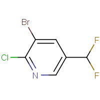 CAS:71702-02-8 | PC520758 | 3-Bromo-2-chloro-5-(difluoromethyl)pyridine