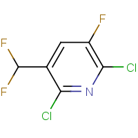 CAS:1374659-39-8 | PC520763 | 2,6-Dichloro-3-(difluoromethyl)-5-fluoropyridine